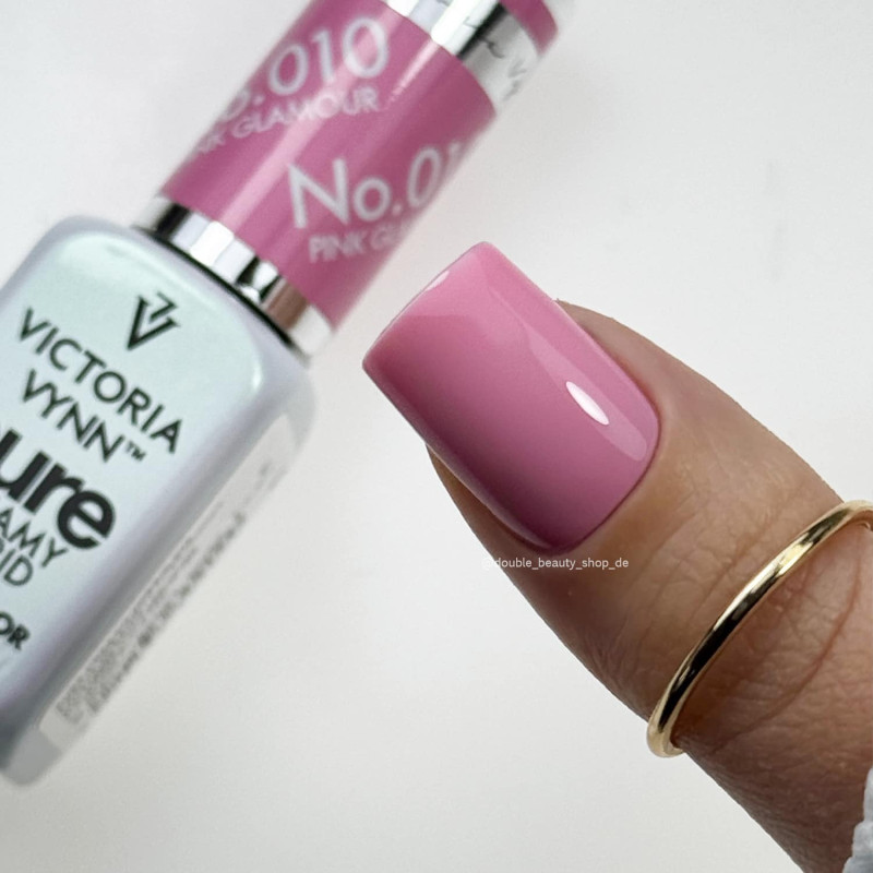 010 Pink Glamour — Gel polish Pure Creamy 8ml VICTORIA VYNN