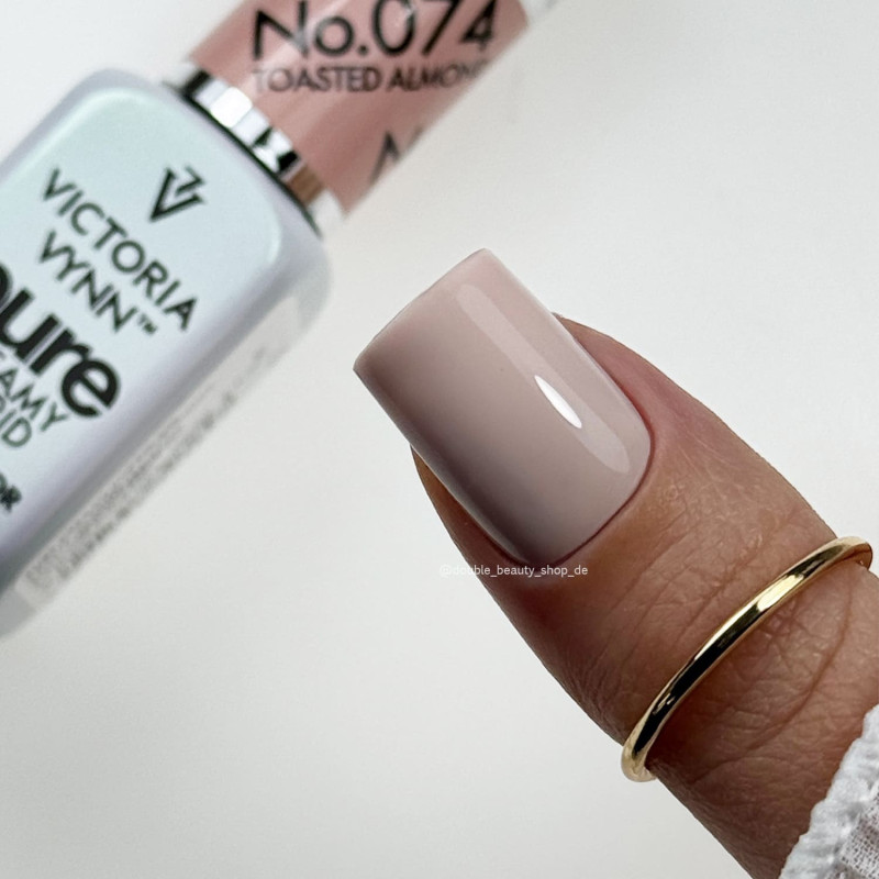 074 Toasted Almond — Gel polish Pure Creamy 8ml VICTORIA VYNN-Online-Shop-Double Beauty Shop