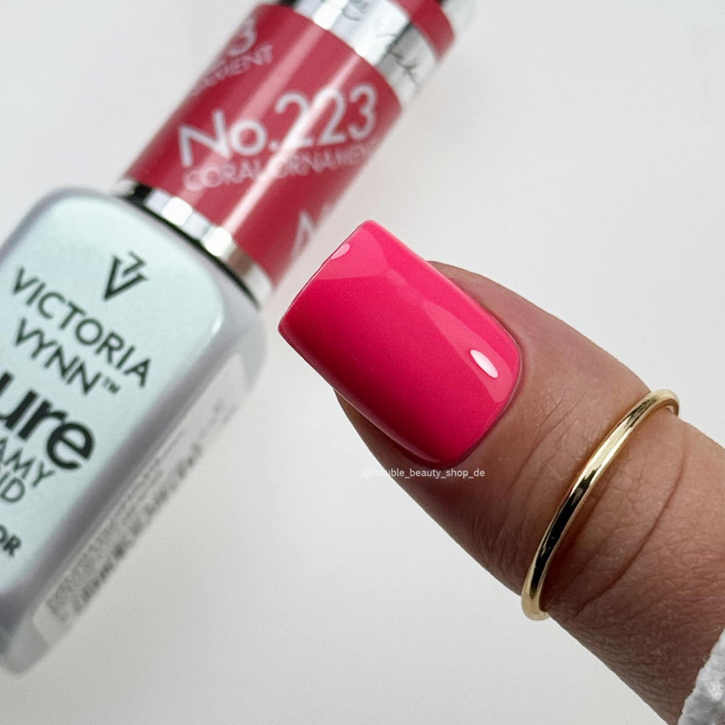 223 Coral Ornament — Gel polish Pure Creamy 8ml VICTORIA VYNN