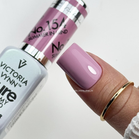 154 Summer in mind — Gel polish Pure Creamy 8ml VICTORIA VYNN