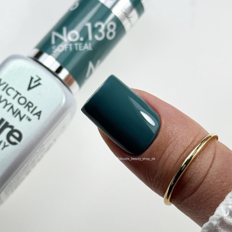 138 Soft Teal — Gel polish Pure Creamy 8ml VICTORIA VYNN