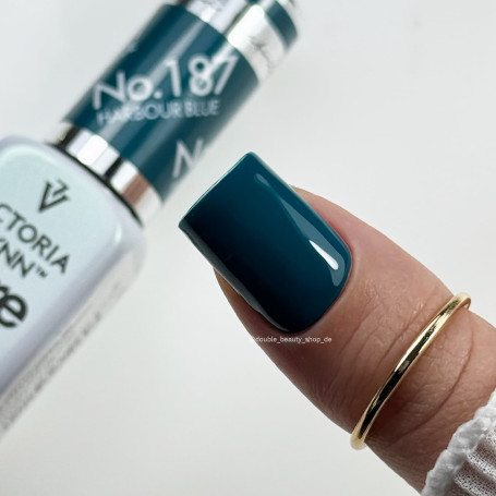 187 Harbour Blue — Gel polish Pure Creamy 8ml VICTORIA VYNN