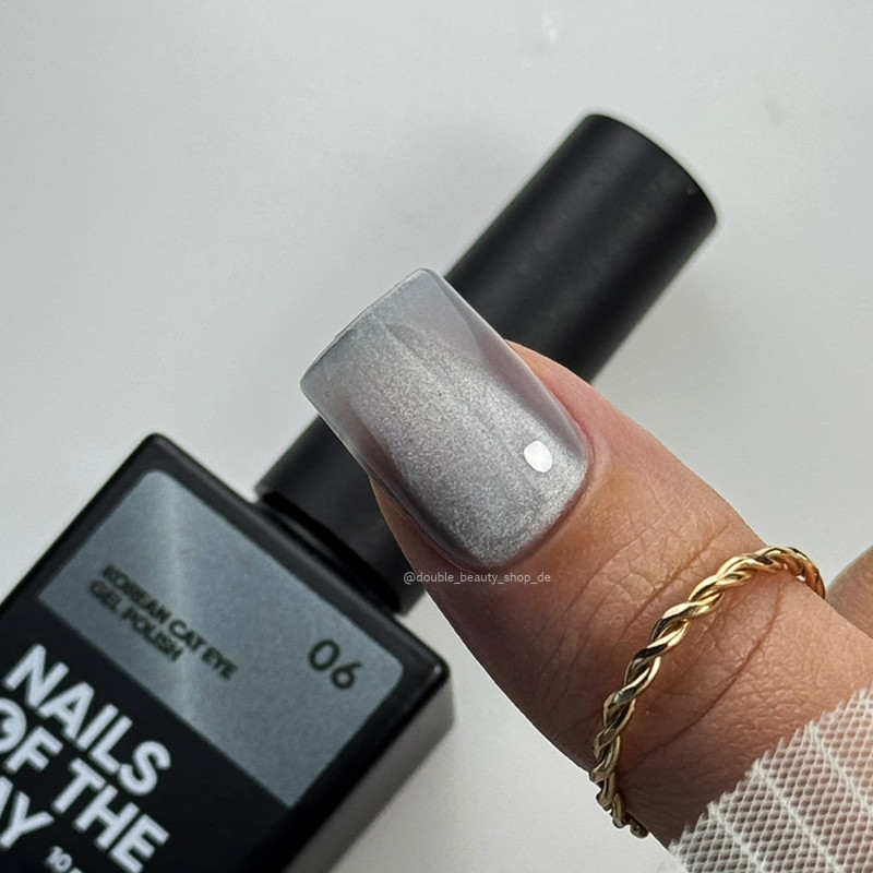 06 KOREAN CAT EYE - GEL POLISH 10ml NAILS OF THE DAY-Online-Shop-Double Beauty Shop
