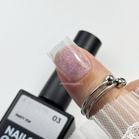 03 PARTY TOP - Top Coat (No Wipe) 10ml NAILS OF THE DAY 2