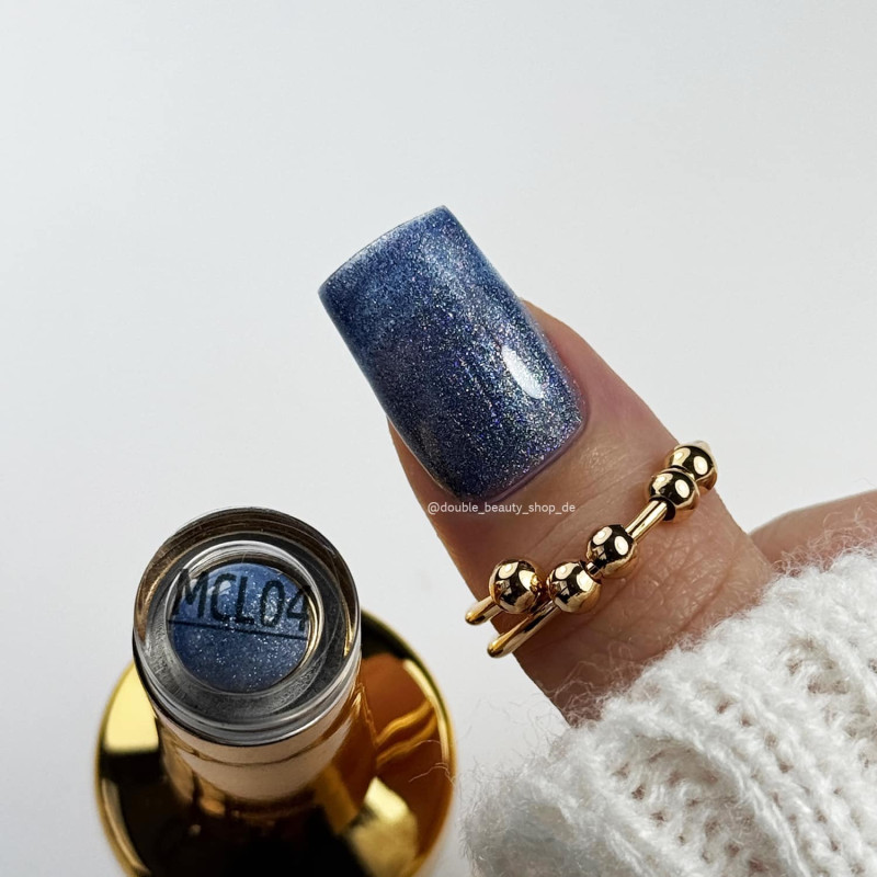 04 Moonlight Cat Eye - UV Nagellack Glow in the Dark ohne Hema 8ml MAKEAR