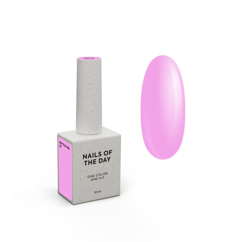 34 Bottle Gel 10ml NAILS OF THE DAY-Online-Shop-Double Beauty Shop