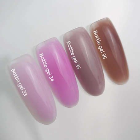 34 Bottle Gel 10ml NAILS OF THE DAY