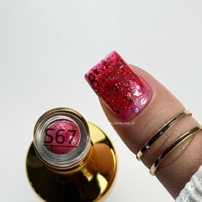 S67 - UV Nagellack ohne Hema 8ml MAKEAR