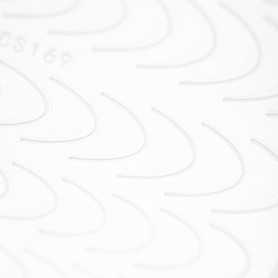 WHITE - FRENCH FOIL Aufkleber 2