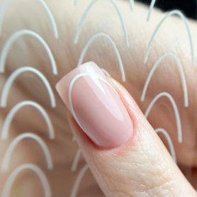 WHITE - FRENCH FOIL Aufkleber