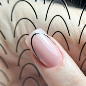 Black - FRENCH Aufkleber