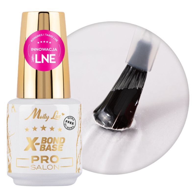 X-Bond Base - CLEAR Base Coat OHNE HEMA 15ml MOLLYLAC
