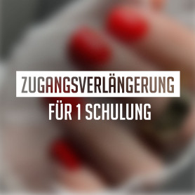 ZUGANGSVERLÄNGERUNG FÜR 1 SCHULUNG