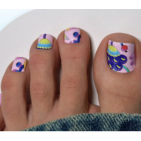 Nagelfolie Another Planet - PEDIKÜRE Nail Wraps by... 2