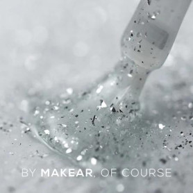 Silver - Top Coat (No Wipe) 8ml MAKEAR