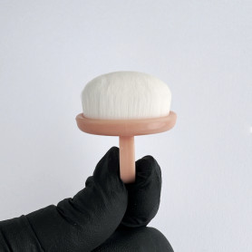 SET 3 st. - STAUBPINSEL Ringform (Black, Rose, White) 2