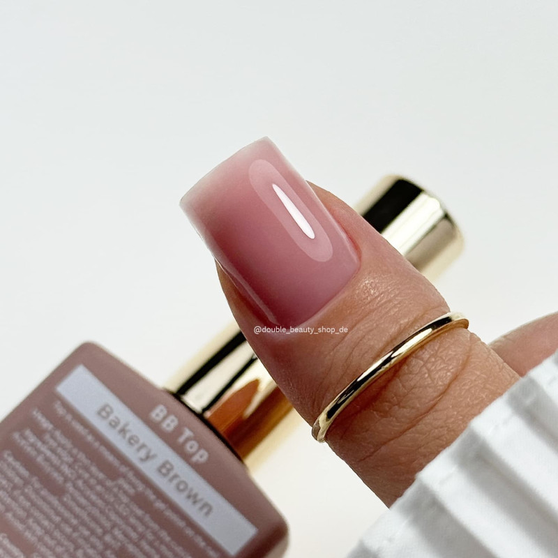 Bakery Brown - BB Top Coat (No Wipe) 15ml HEYLOVE