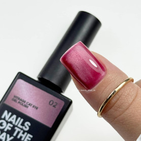 Vitrage Cat Eye 02 GEL POLISH 10ml NAILS OF THE DAY 2