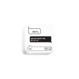 BLACK - Solid Paint Art Gel 5g HEYLOVE