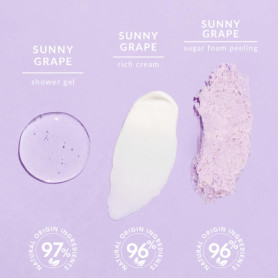 Sunny Grape - Sugar Foam Peeling 200ml ECLAIR 2