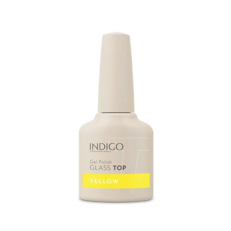 Yellow - GLASS TOP COAT (No Wipe) 7ml