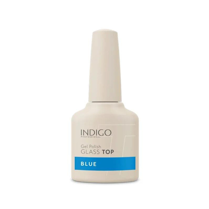 Blue - GLASS TOP COAT (No Wipe) 7ml