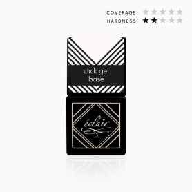 CLEAR - CLICK GEL BASE Coat 7ml ECLAIR