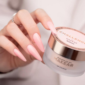 Milky Peach - NO FILE Challengel Builder Gel OHNE HEMA... 2