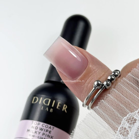 MILKY PINK - TOP COAT No Wipe 10ml DIDIER LAB 2