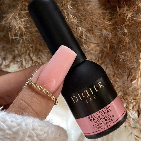 LIGHT ROSE - RUBBER BASE COAT 10 ml DIDIER LAB