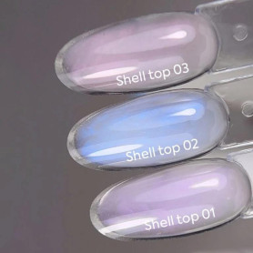 03 Shell - Top Coat (No Wipe) 10ml NAILS OF THE DAY 2