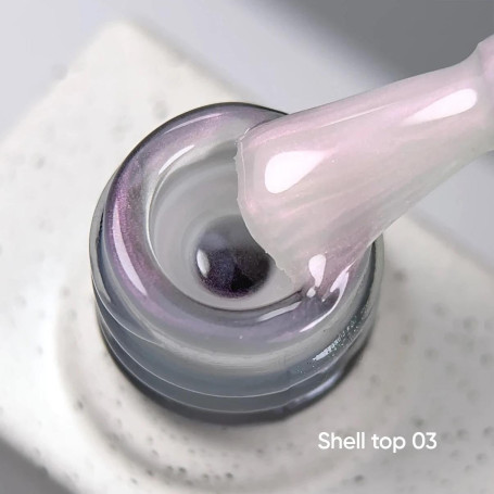 03 Shell - Top Coat (No Wipe) 10ml NAILS OF THE DAY
