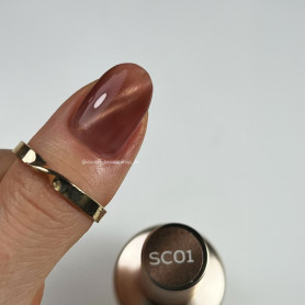 01 Silky Cat Eye - UV Nagellack ohne Hema 8ml MAKEAR