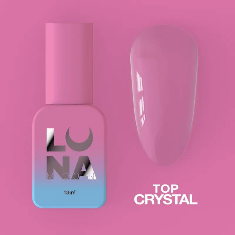 CLEAR - Crystal Top Coat (No Wipe) 13ml LUNAmoon