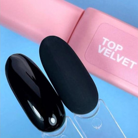 CLEAR - VELVET (MATTE) Top Coat (No Wipe) 13ml LUNAmoon 2