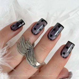 Romantic Black - Top Coat (No Wipe) 13ml LUNAmoon 2
