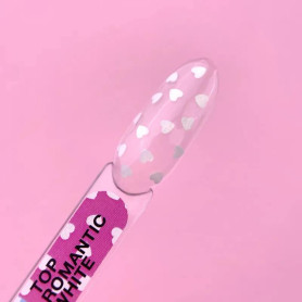 Romantic White - Top Coat (No Wipe) 13ml LUNAmoon 2