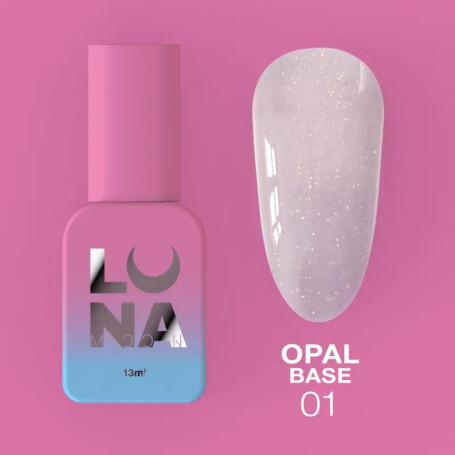 01 Opal Base Coat 13ml LUNAmoon