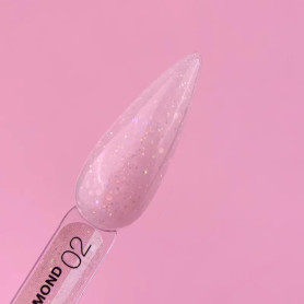 02 Diamond - NO FILE Builder Gel 15ml LUNAmoon