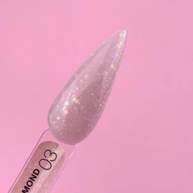 03 Diamond - NO FILE Builder Gel 15ml LUNAmoon