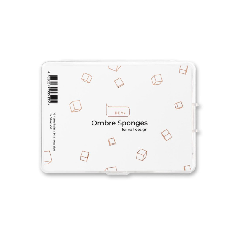 MINI OMBRE SPONGES 52pcs. HEYLOVE-HEYLOVE-Double Beauty Shop