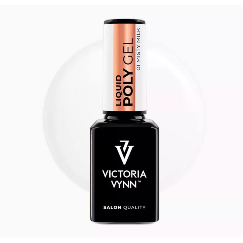 01 Misty Milk - LIQUID POLY GEL 15ml VICTORIA VYNN-Online-Shop-Double Beauty Shop