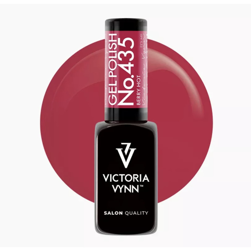 435 Berry Hot - Gel polish 8ml VICTORIA VYNN-Online-Shop-Double Beauty Shop