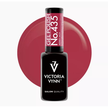435 Berry Hot - Gel polish 8ml VICTORIA VYNN