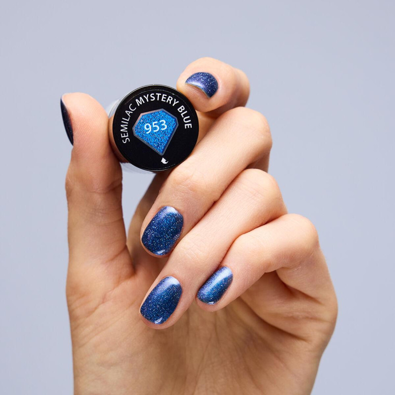 953 Mystery Blue - UV Nagellack 7ml Semilac-Alle Farben SEMILAC-Double Beauty Shop