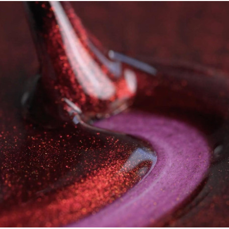 955 Holly Berry Red - Cat Eye UV Nagellack 7ml Semilac