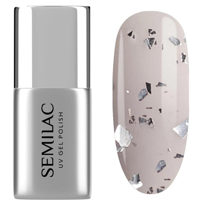 Frozen T34 - Top Coat (Top no wipe) 7ml SEMILAC-Online-Shop-Double Beauty Shop