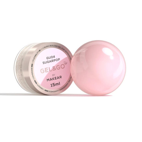 Sugarpop - Builder Gel&Go UP 15ml MAKEAR