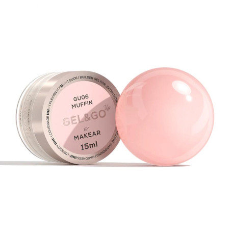 Muffin - Builder Gel&Go UP 15ml MAKEAR