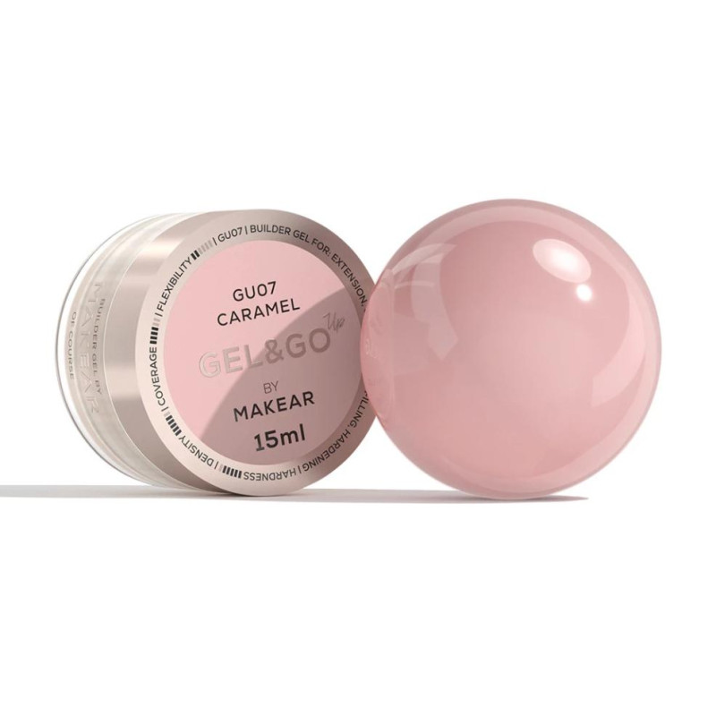 Caramel - Builder Gel&Go UP 15ml MAKEAR-GEL-Double Beauty Shop